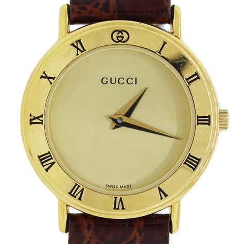 vintage gucci watch price|old Gucci watch value.